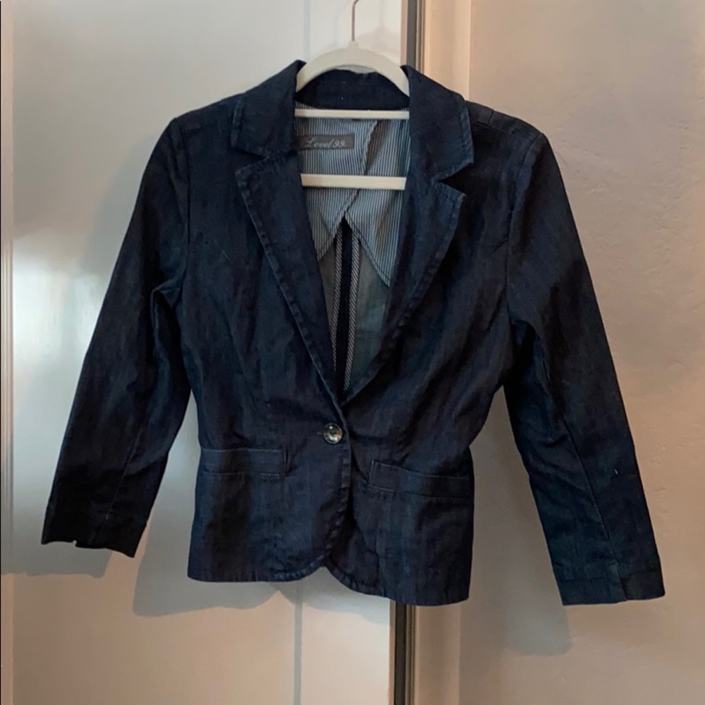 Level 99 Jean Blazer